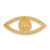 14ky Small Evil Eye Pendant Mounting