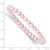 6-7mm Pink Semi-round Freshwater Cultured Pearl Stretch Bracelet