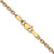 14K 18 inch 2.4mm Round Open Link Cable with Lobster Clasp Chain