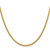 14K 18 inch 2.75mm Semi-Solid Wheat with Lobster Clasp Chain