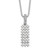 Brilliant Embers Sterling Silver Rhodium-plated 31 Stone 18 inch Micro Pav‚ CZ Necklace with 2 Inch Extender