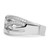 Brilliant Embers Sterling Silver Rhodium-plated 44 Stone Micro Pav‚ CZ Polished Ring - QM-21F1C28C-5544