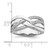 Brilliant Embers Sterling Silver Rhodium-plated 44 Stone Micro Pav‚ CZ Polished Ring - QM-21F1C28C-5544