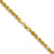 14K 18 inch 4.25mm Diamond-cut Rope with Lobster Clasp Chain