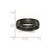 Ceramic Black 6mm Faceted Polished Band - CE-2CBBA188-2011
