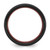 Ceramic Black Polished with Red IP-plated Center and Inside 8mm Band - CE-FAEE169D-3850