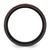 Ceramic Black Polished with Red IP-plated Scratch Finish Grooved Center 8mm - CE-DCD9EC76-7173