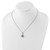 Cheryl M Sterling Silver Rhodium-plated Brilliant-cut Vibrant CZ Teardrop 18 Inch Necklace - QC-C6ED95C5-6684