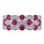 Cheryl M Sterling Silver Rhodium-plated Fancy Brilliant-cut Lab Created Ruby and Brilliant-cut White CZ Ring - QC-5AB96820-6081