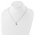 Cheryl M Sterling Silver Rhodium-plated Freshwater Cultured Pearl and Brilliant-cut CZ 18 Inch Necklace - QC-888ED059-1911