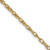 14K 18 inch Carded 1.35mm Cable Rope with Spring Ring Clasp Chain