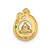 14k 2 Birthstone and Dia Mother/Child Chain Slide Semi-mount