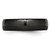 Chisel Black Ceramic 6mm Polished Band - CE-DB68B07B-7939