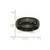 Chisel Black Ceramic 8mm Polished Band - CE-1D156AE1-6408