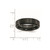 Chisel Black Ceramic Beveled Edge 6mm Brushed and Polished Band - CE-ADA46538-5377
