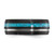 Chisel Black Zirconium Brushed and Polished with Imitation Turquoise Inlay 8mm Band - ZC-AED9FE23-7599
