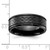 Chisel Black Zirconium Polished 8mm Band - ZC-62768550-6214
