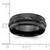 Chisel Black Zirconium Polished 8mm Band - ZC-709C3CCA-4220