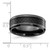 Chisel Black Zirconium Polished with Black Carbon Fiber Inlay 8mm Band - ZC-A2AB852C-6117