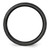 Chisel Ceramic Black 4mm Faceted Polished Band - CE-43CE25C4-3973