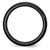Chisel Ceramic Black 4mm Polished Band - CE-91C4BABC-8504