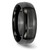 Chisel Ceramic Black 8mm Brushed and Polished Band - CE-2C148F5B-7139