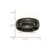 Chisel Ceramic Black 8mm Brushed and Polished Band - CE-F6278F3B-5789
