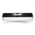 Chisel Ceramic Black and White 6mm Polished Band - CE-ED4EBC2D-1372