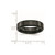 Chisel Ceramic Black Faceted and Beveled Edge 6mm Polished Band - CE-75C866A0-9172