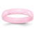 Chisel Ceramic Pink 4mm Faceted Polished Band - CE-3613B644-9160