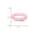 Chisel Ceramic Pink 4mm Faceted Polished Band - CE-55DA8A53-5408