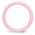 Chisel Ceramic Pink Faceted 6mm Polished Band - CE-930F6245-2942