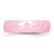Chisel Ceramic Pink Faceted 6mm Polished Band - CE-CE9275ED-8679