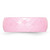 Chisel Ceramic Pink Faceted 7.5mm Polished Band - CE-A8AADD6D-3153