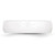 Chisel Ceramic White 6mm Polished Band - CE-7276DF56-2752