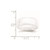 Chisel Ceramic White 8mm Polished Band - CE-5564D080-1494