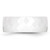 Chisel Ceramic White Faceted 8mm Polished Band - CE-1DB96988-9351