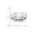 Chisel Cobalt Flat Polished 6mm Band - CC-A40B6ECE-1821
