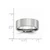 Chisel Cobalt Flat Satin 8mm Band - CC-A96B87C8-7858