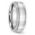 Chisel Cobalt Sterling Silver Inlay Satin and Polished 8mm Band - CC-68AAE073-9663