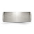 Chisel Stainless Steel Brushed 8mm Half Round Band - SR-55930090-7722