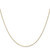 14K 20 inch .8mm Diamond-cut Cable with Spring Ring Clasp Chain