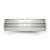 Chisel Stainless Steel Brushed and Polished 6.5mm Grooved Band - SR-219D7BCD-1390