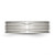 Chisel Stainless Steel Brushed and Polished 6mm Ridged Flat Band - SR-28D28CD3-5685