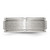 Chisel Stainless Steel Brushed and Polished 8mm Grooved Edge Band - SR-6045F88E-8797
