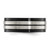 Chisel Stainless Steel Brushed and Polished Black IP-plated 8mm Band - SR-455A6E16-4524