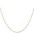 14K 20 inch 1.2mm Diamond-cut Beaded with Lobter Clasp Pendant Chain