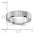 Chisel Stainless Steel Brushed and Polished Grooved 6mm Band - SR-19A53F55-8054