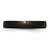 Chisel Stainless Steel Brushed Black IP-plated 4mm Band - SR-4B0C3987-5224