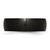 Chisel Stainless Steel Brushed Black IP-plated 7mm Band - SR-0D46BD4D-6634